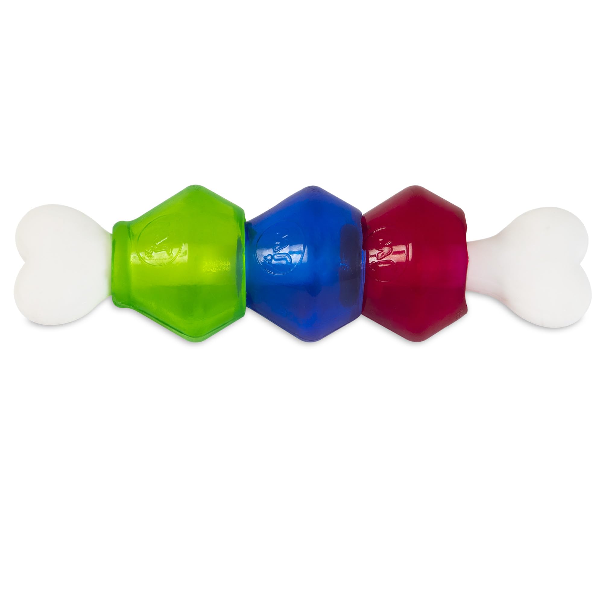 JW Pet EverTuff compartiments vert pour stimulation ludique.
