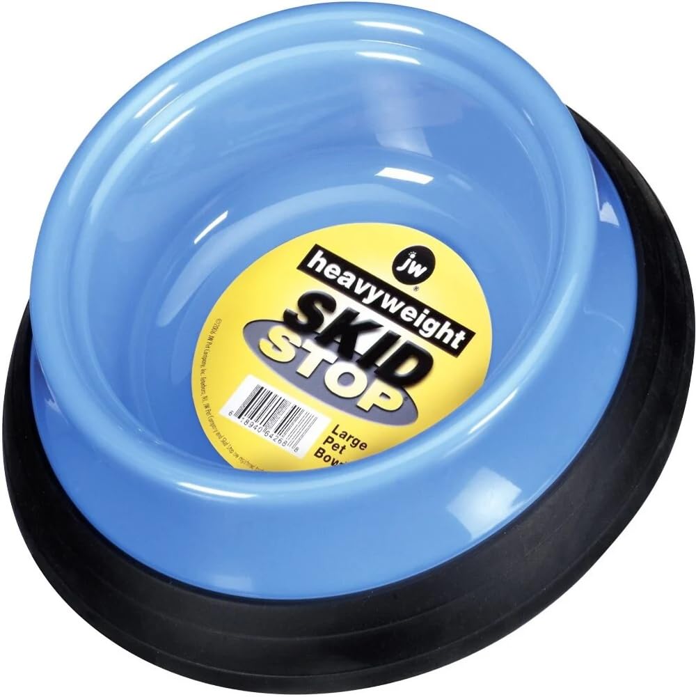 Gamelle anti-glisse JW Pet, grande taille, stabilité accrue lors des repas.