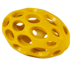 JW Hol-ee Football Mini: caoutchouc durable pour mastiquer en douceur et protéger les gencives.