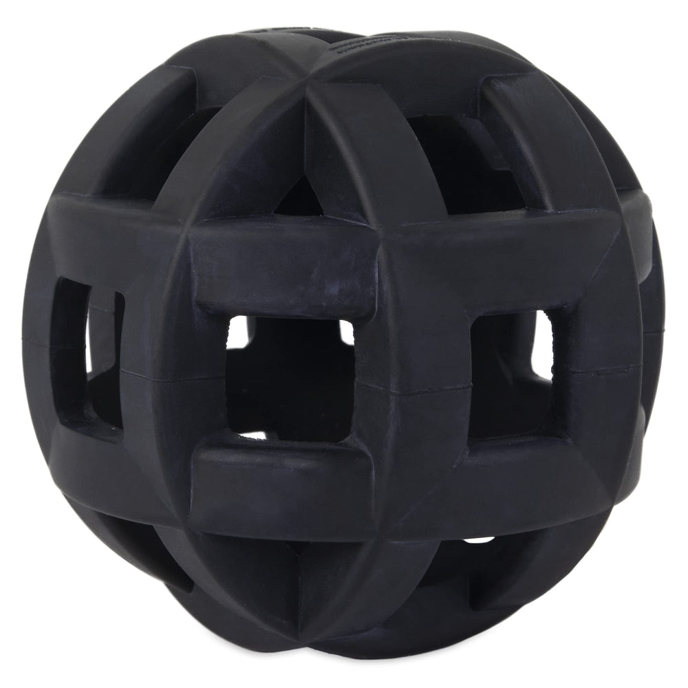 JW Hol-ee Roller Extreme: balle puzzle en caoutchouc naturel pour chiens moyens.