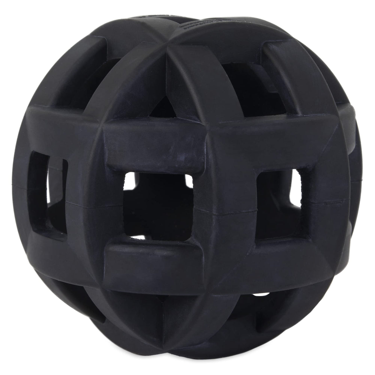 JW Hol-ee Roller Extreme: balle puzzle en caoutchouc naturel pour chiens moyens.