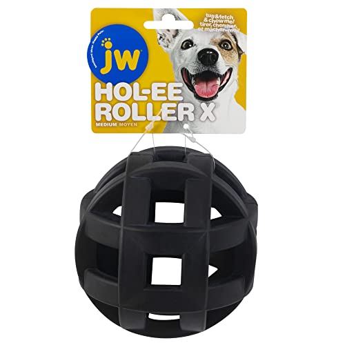 JW Hol-ee Roller Extreme, jouet intérieur/extérieur pour jeux de rapport et stimulation.