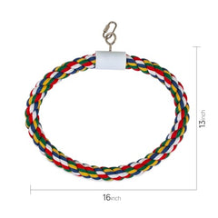 JW Pet Swing N' Perch : anneau en corde douce pour repos et balançoire