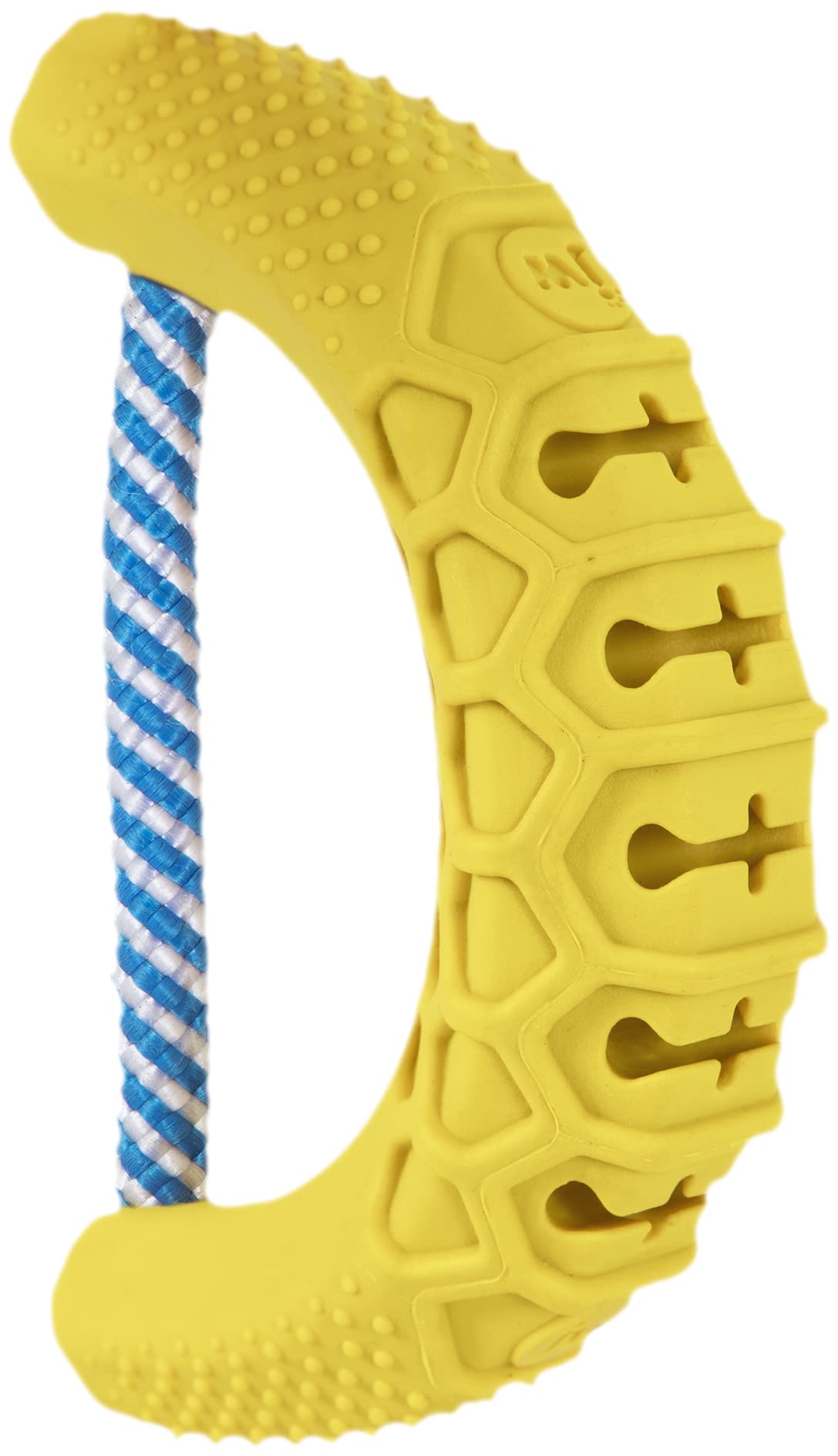 JW Prickl-ee Pear: jouet durable en caoutchouc sûr pour chiot.