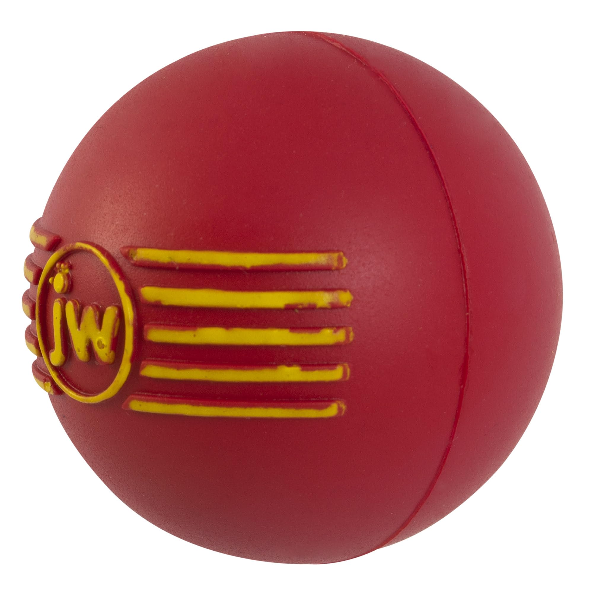 JW Squeak-ee Ball: jouet interactif pour stimulation physique et mentale.
