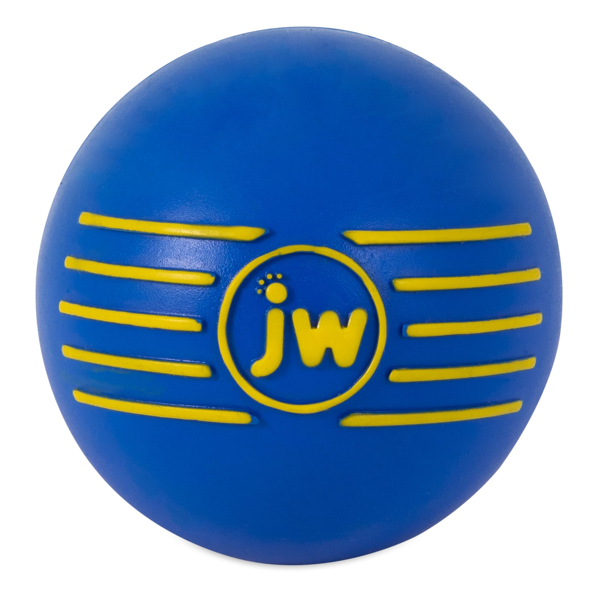 JW Squeak-ee Ball: jouet chien petit, axé sur le jeu de rapport.