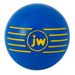 JW Squeak-ee Ball: jouet chien petit, axé sur le jeu de rapport.