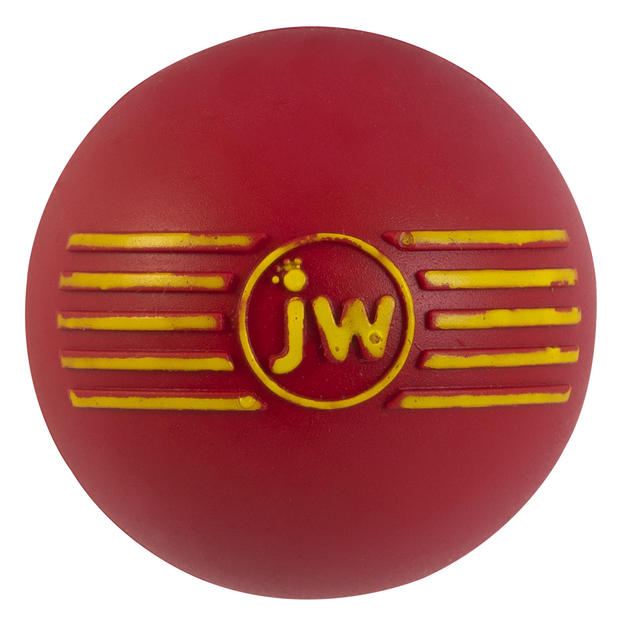 JW Squeak-ee Ball: jouet avec sifflement durable pour petites races.