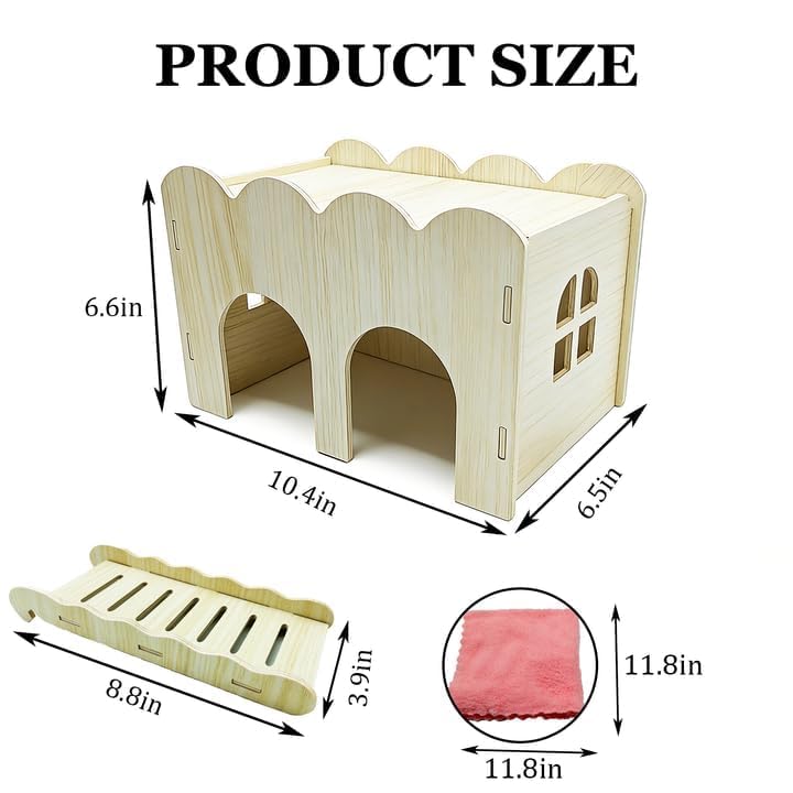 Jwizyotr-emballage-cadeau-habitat-petits: cadeau prêt à offrir pour petits animaux.