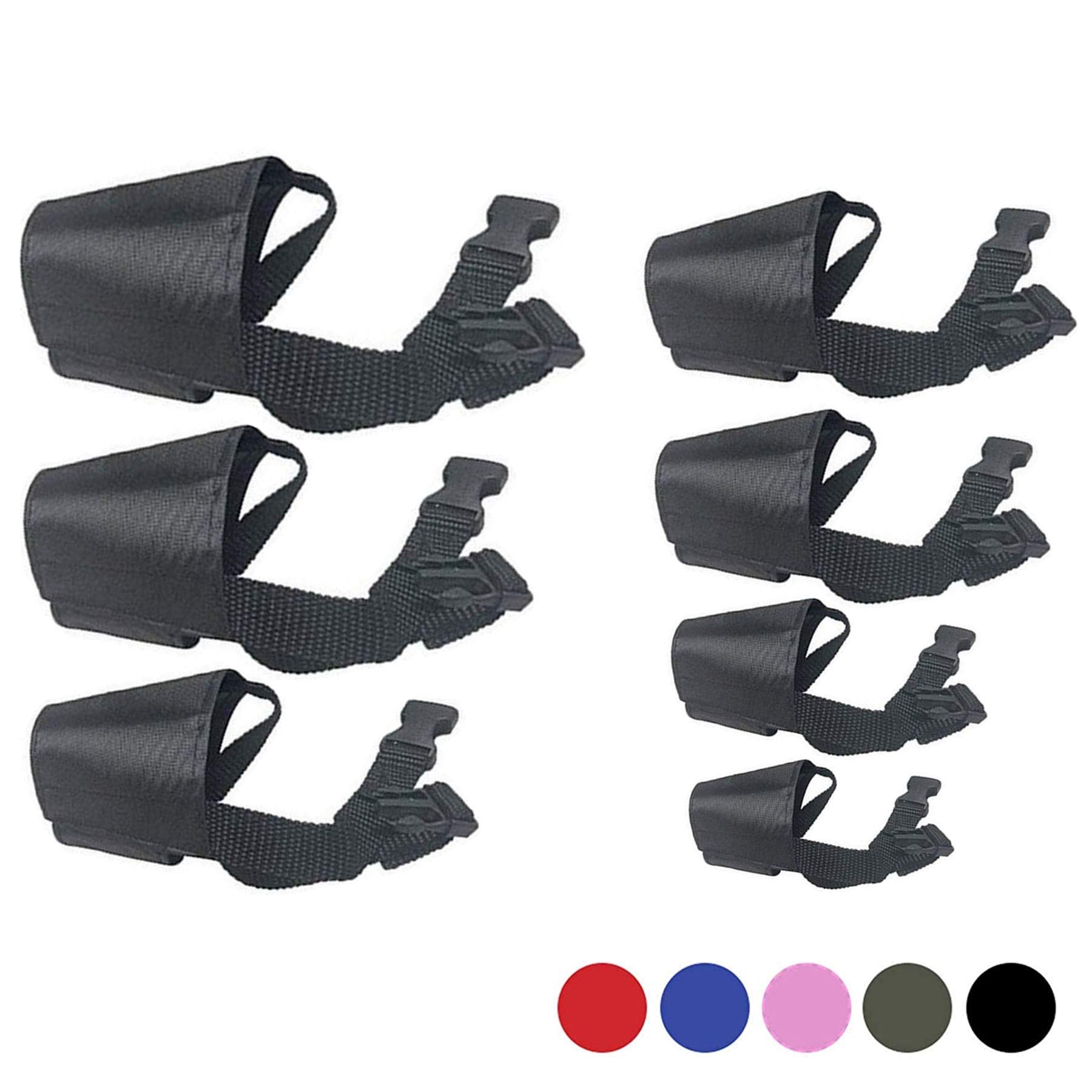 Muserelles JYHY ensemble 7 tailles ajustables pour chiens, confortables et sécurisées.