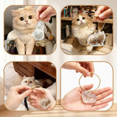 Accessoire portable JYMLWWR, poil de chat et souvenir discret pour le quotidien.