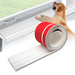JZHLLA protège-rebord en caoutchouc L-shape, anti-griffe durable pour rebord de fenêtre.