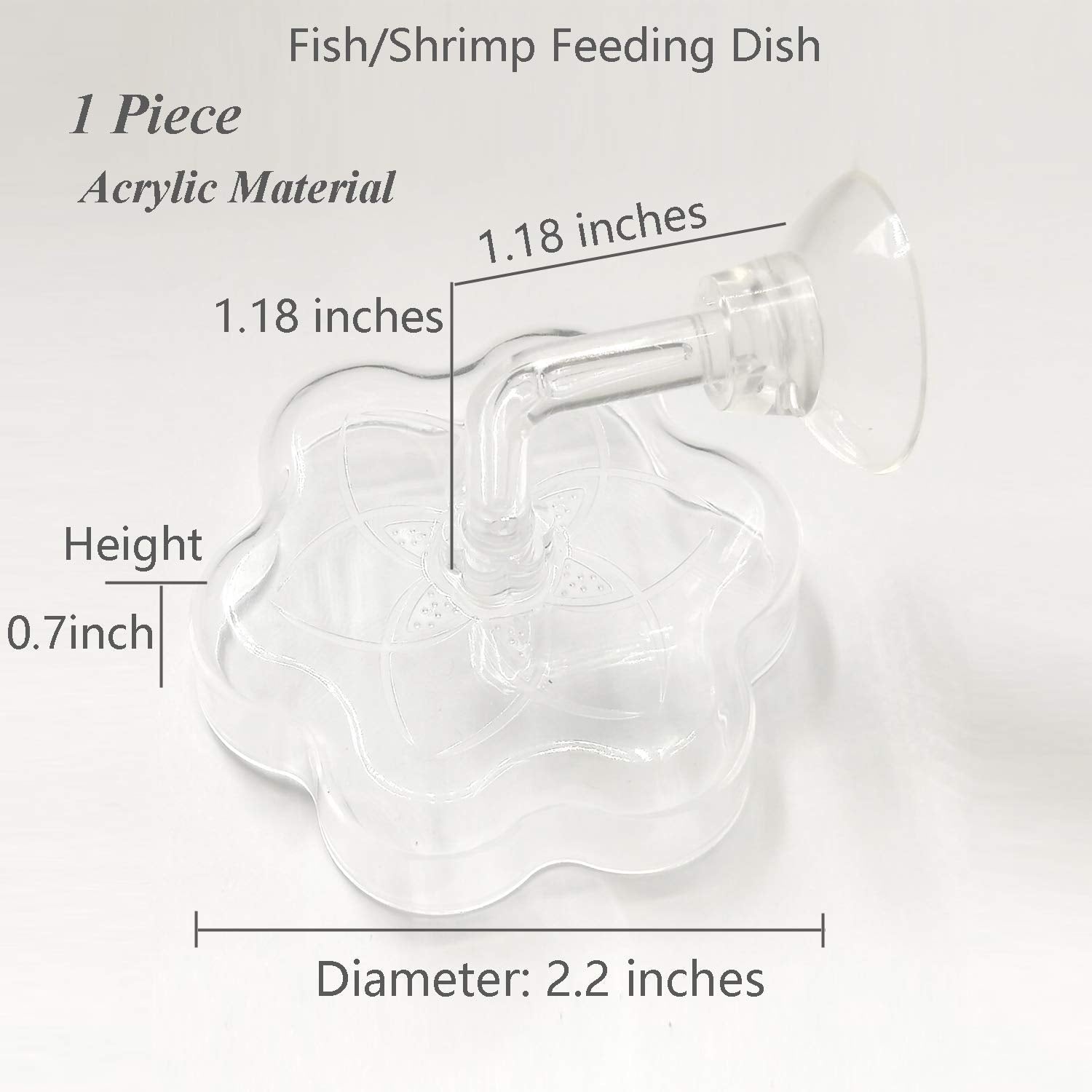 JZMYXA plat d’alimentation avec ventouse, fixation facile sur la paroi.