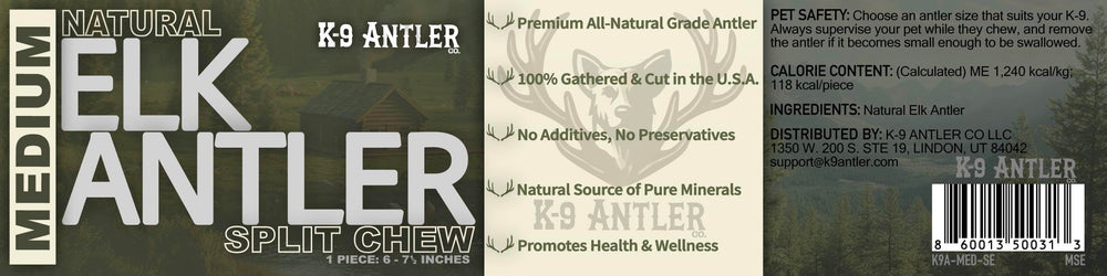 K-9 Antler Co. emballage-respect-environnement: achat éthique.