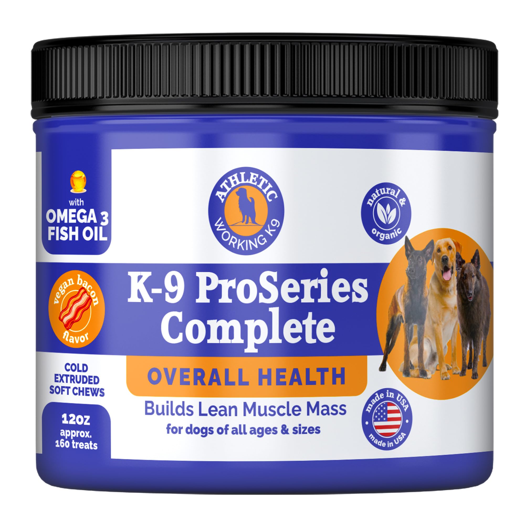 K-9 ProSeries Complète Santé Canine – Probiotiques et Bien-être