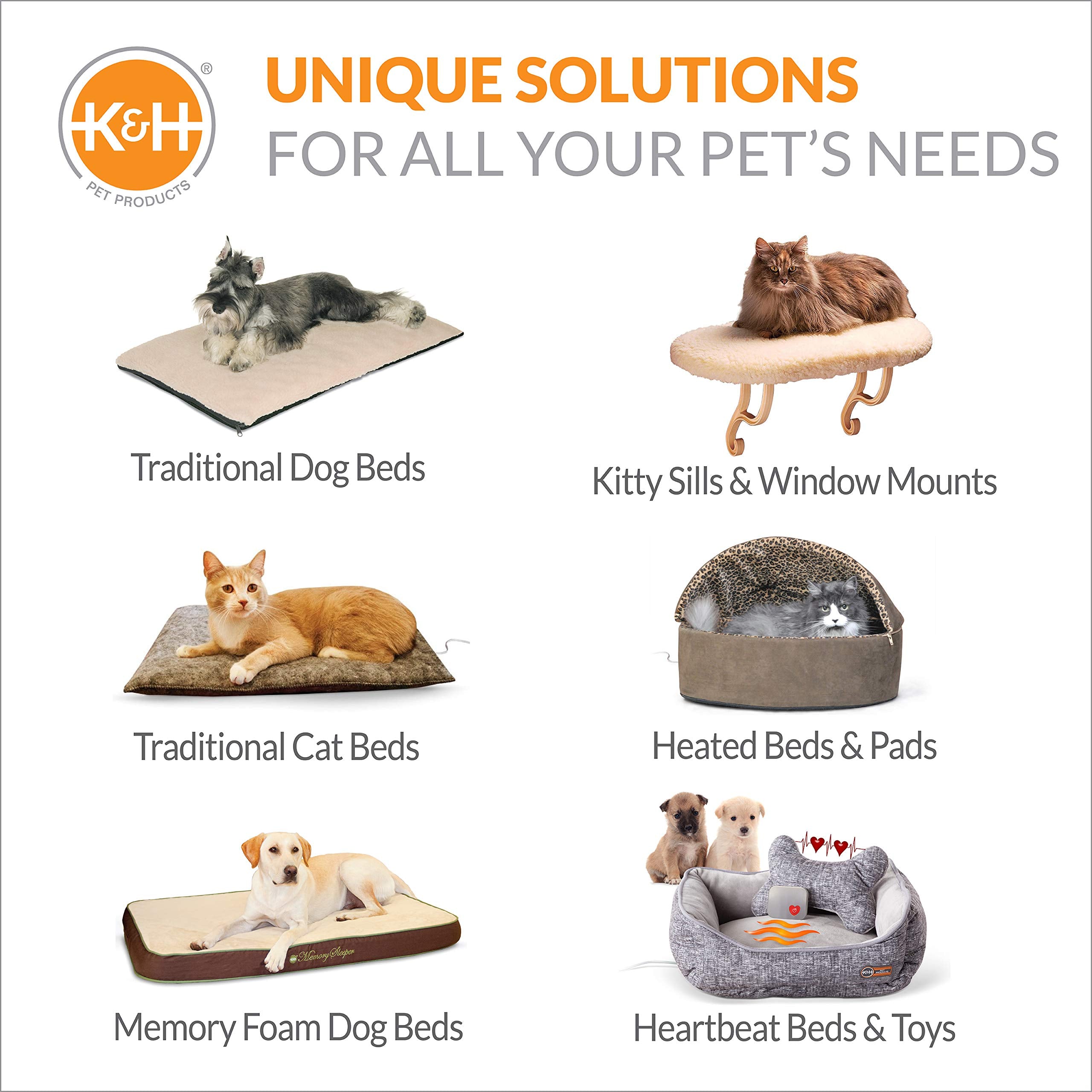 K&H Lectro-Soft – idéal pour chien et chat, lit chauffant.