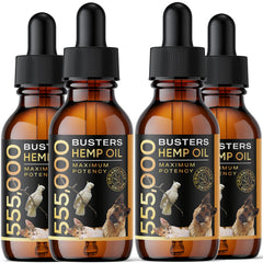 Bouteille K2xLabs Buster huile chanvre 60ml pour chiens et chats, soutien articulations.