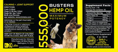 Ensemble Buster huile chanvre 60ml, format économique.