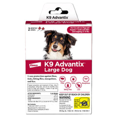 K9 Advantix gouttes pour chien grand prêt à l'application sur la peau