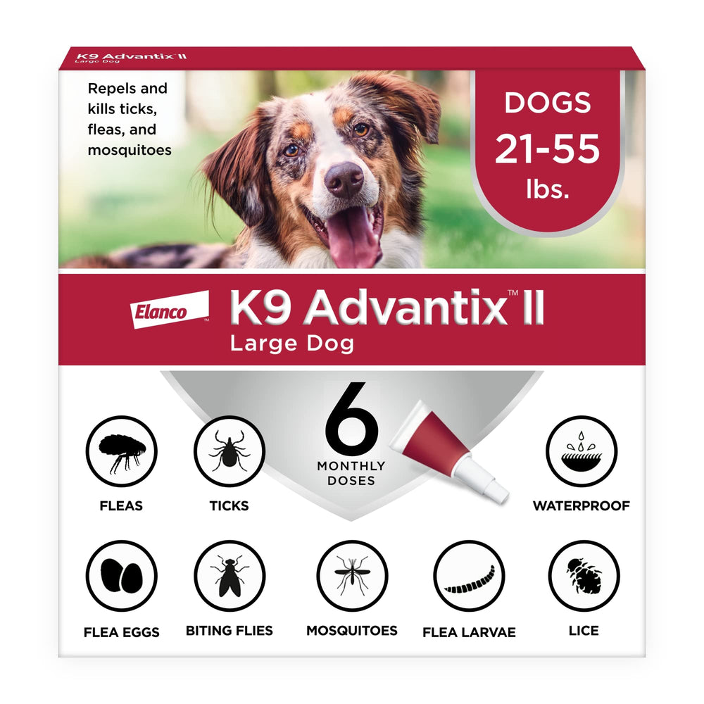 Emballage K9 Advantix II pour grand chien prêt à l'emploi.