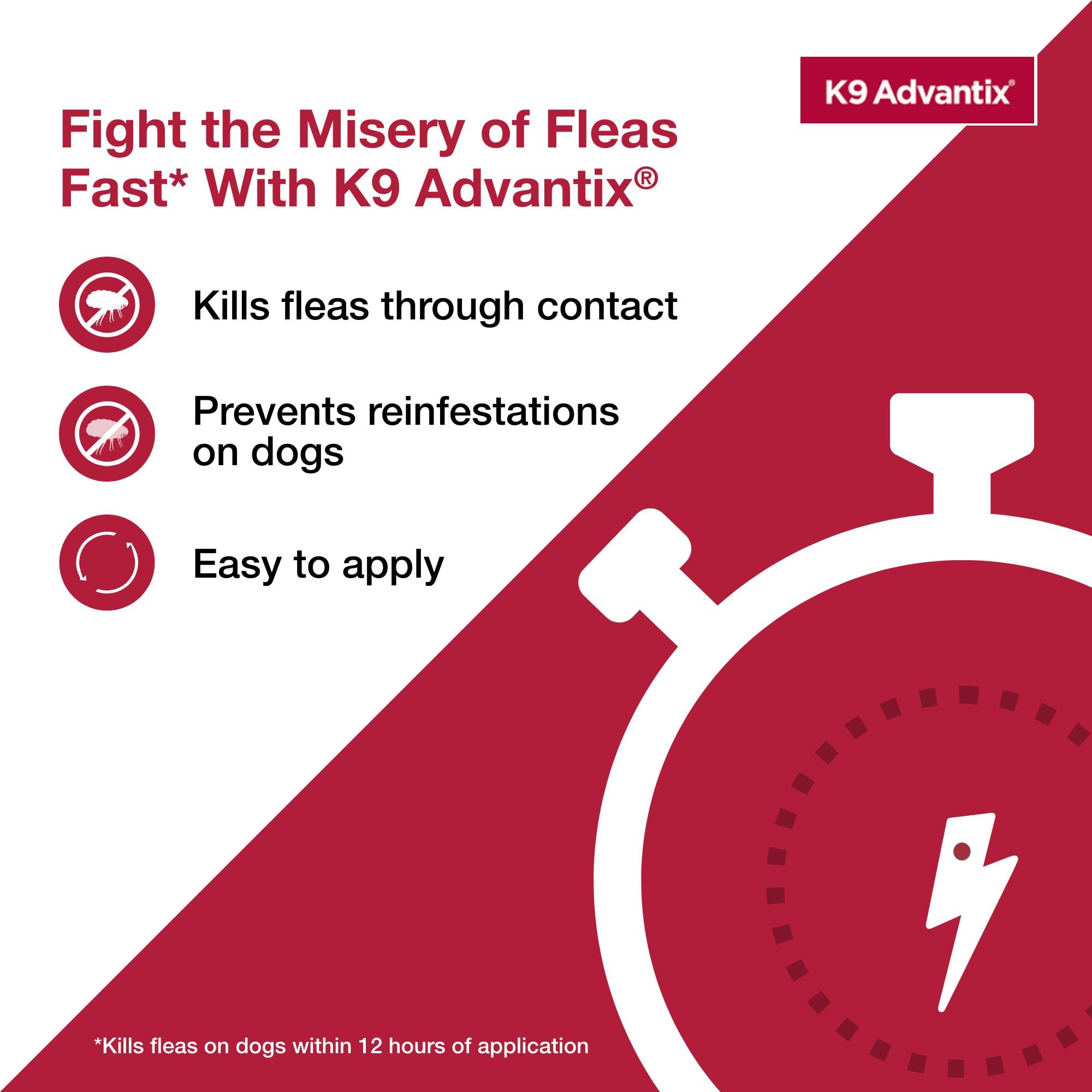 K9 Advantix formule imperméable après 24 heures