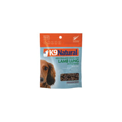 K9 Natural – Poumon d’agneau séché, source de protéine maigre pour l’entraînement.