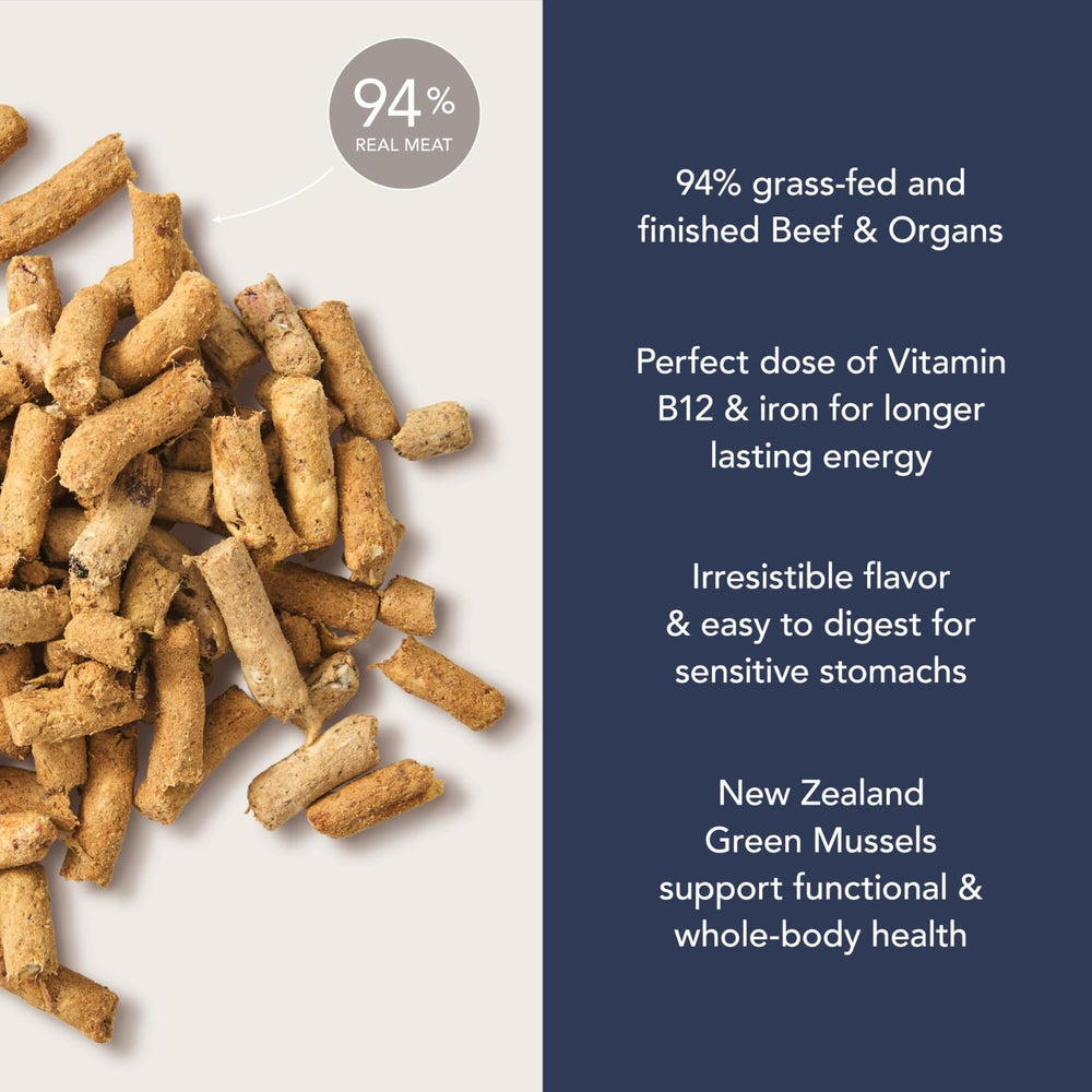 K9 Natural saveur boeuf naturelle, appétence satisfaisante pour les repas.