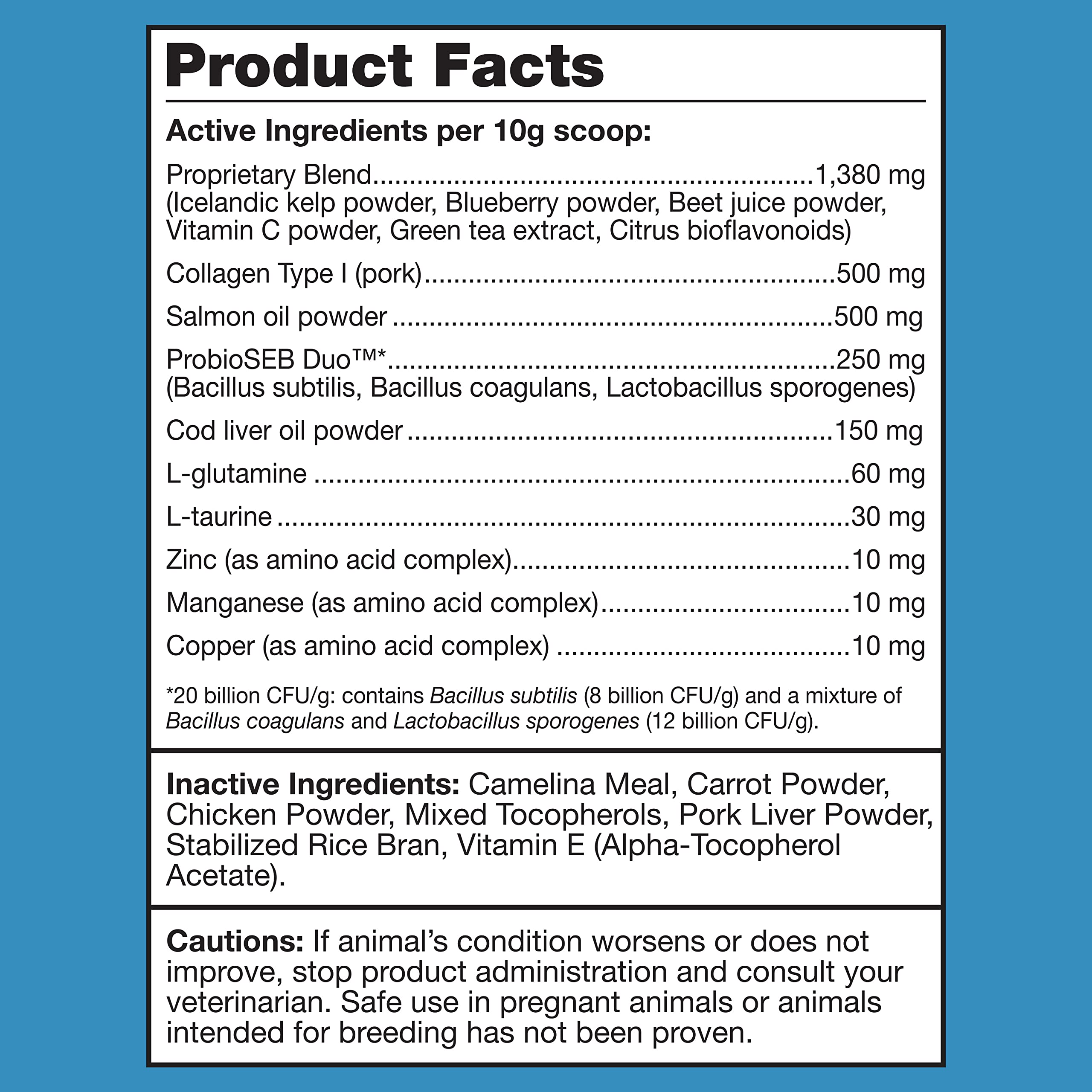 K9Power Show Stopper – probiotiques, aide à la digestion et bien-être intestinal.