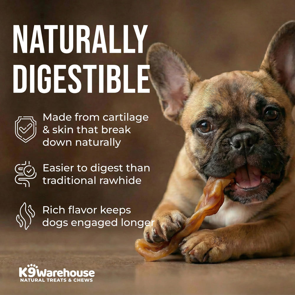 K9warehouse oreilles porc en vrac sans additifs, idéal pour grands et petits chiens