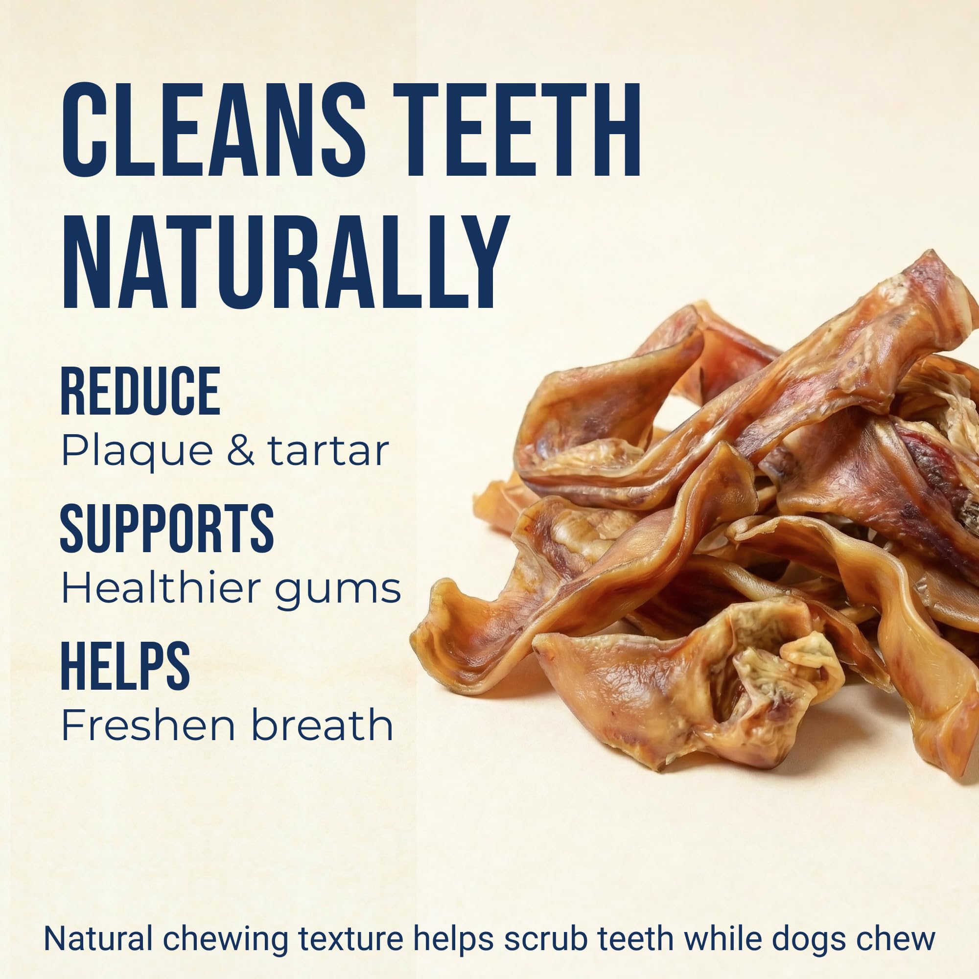 K9warehouse oreilles porc tranches naturelles, sans additifs