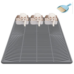 Kabeyoe Tapis Litiere Silicone XL, protection complète et nettoyage facile.