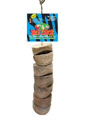 Bird Kabob Original : grignotage sur bois fibreux pour stimuler l'instinct de mastication.