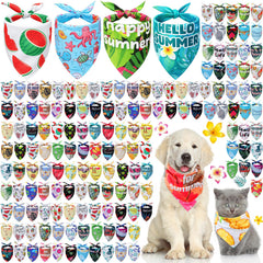 Bandana chien Kacctyen, ensemble 300 pièces, pour varier les looks et événements.