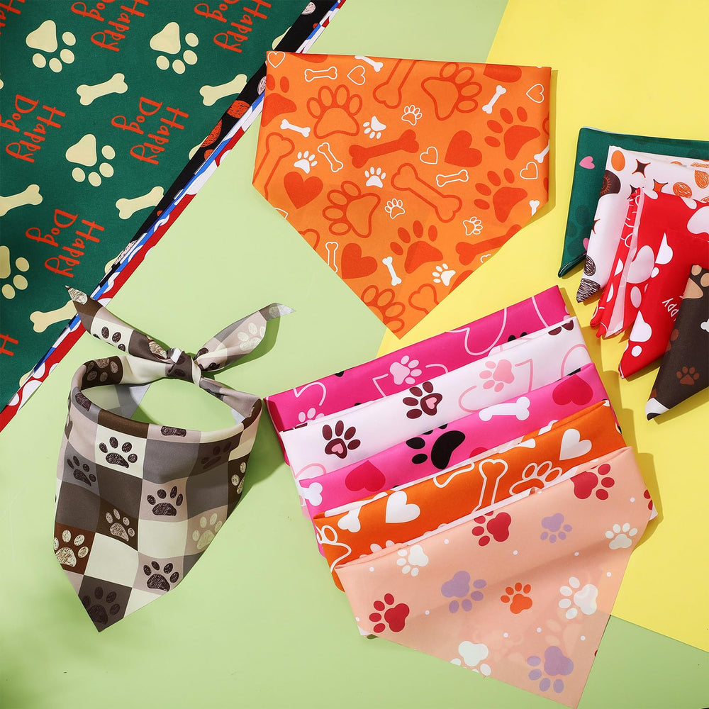 Bandanas Kacctyen lavables et durables, faciles à nettoyer après les jeux.