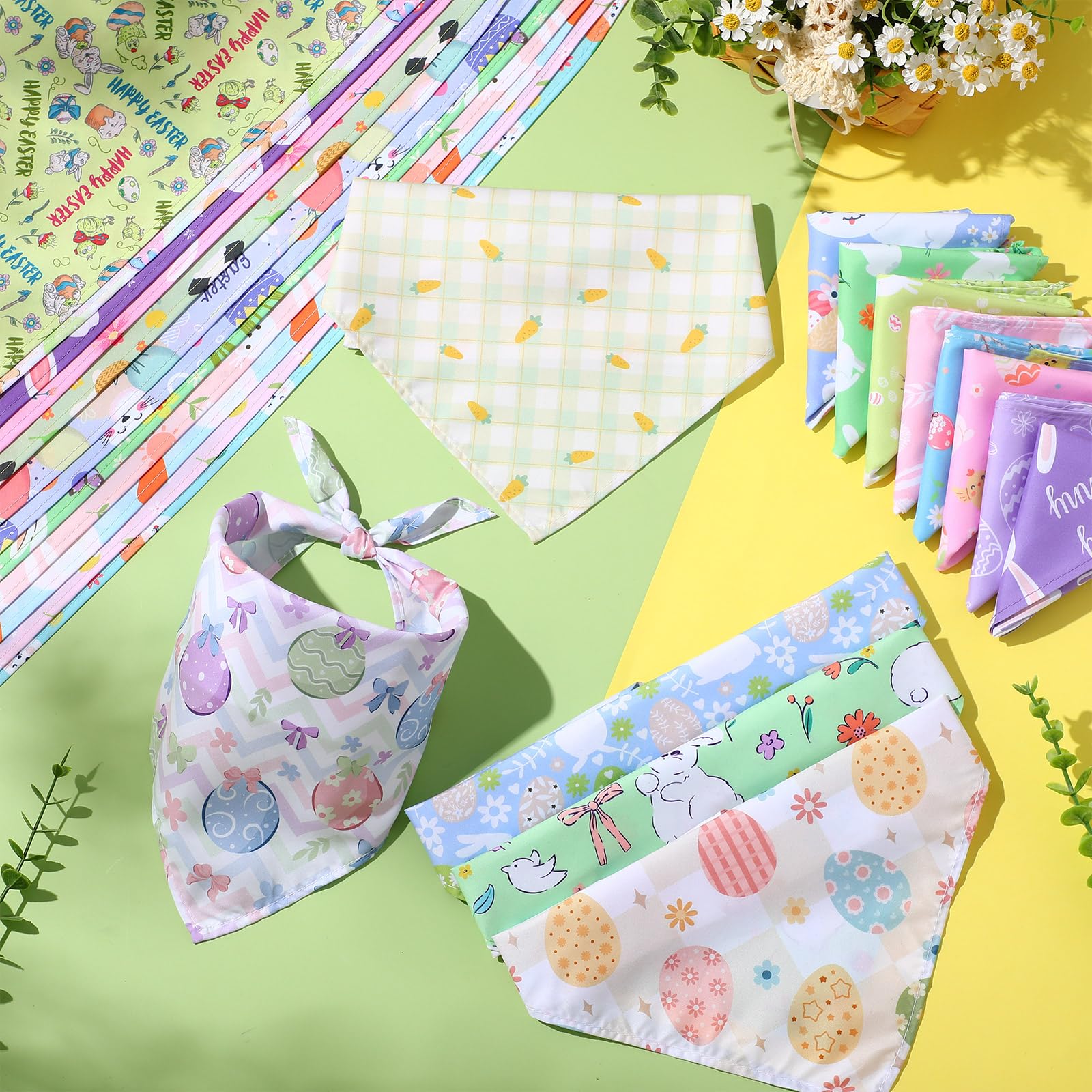 Bandanas Kacctyen lavables et durables, réutilisables tout au long de la saison.