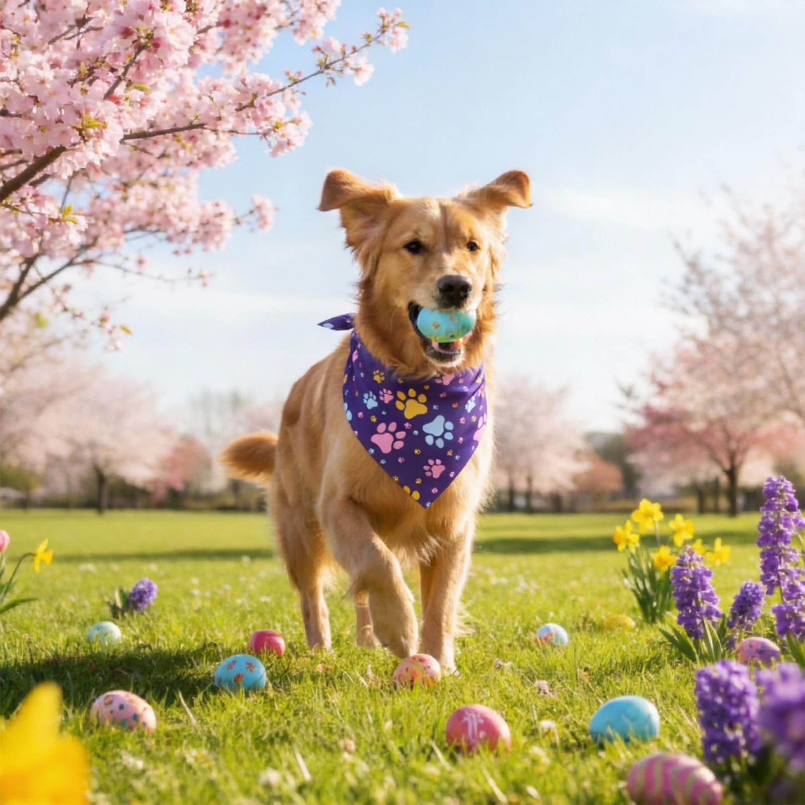 Bandanas Kacctyen salon toilettage, belle finition après les soins.