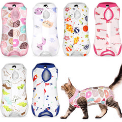 Kacctyen ensemble de rétablissement pour chat, pratique après chirurgie.