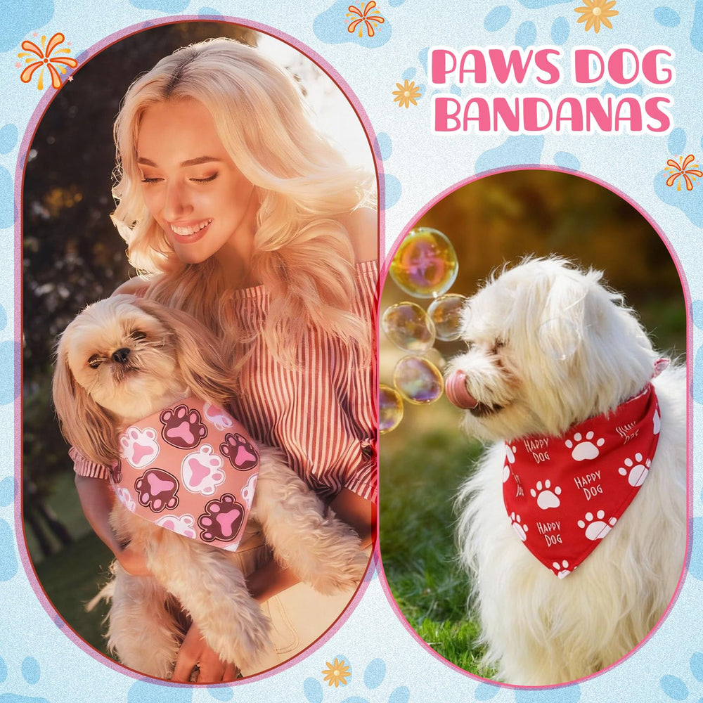 Foulard triangle ajustable Kacctyen pour chien, ajuste facilement pour toutes tailles.