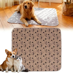 Tapis Kacitalone lavable pour chiot et chat avec absorption rapide.