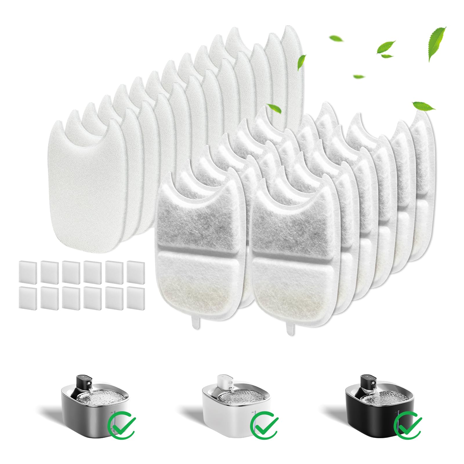 Kactoily lot-filtre-eau-chat-4l: eau plus fraîche pour votre chat.