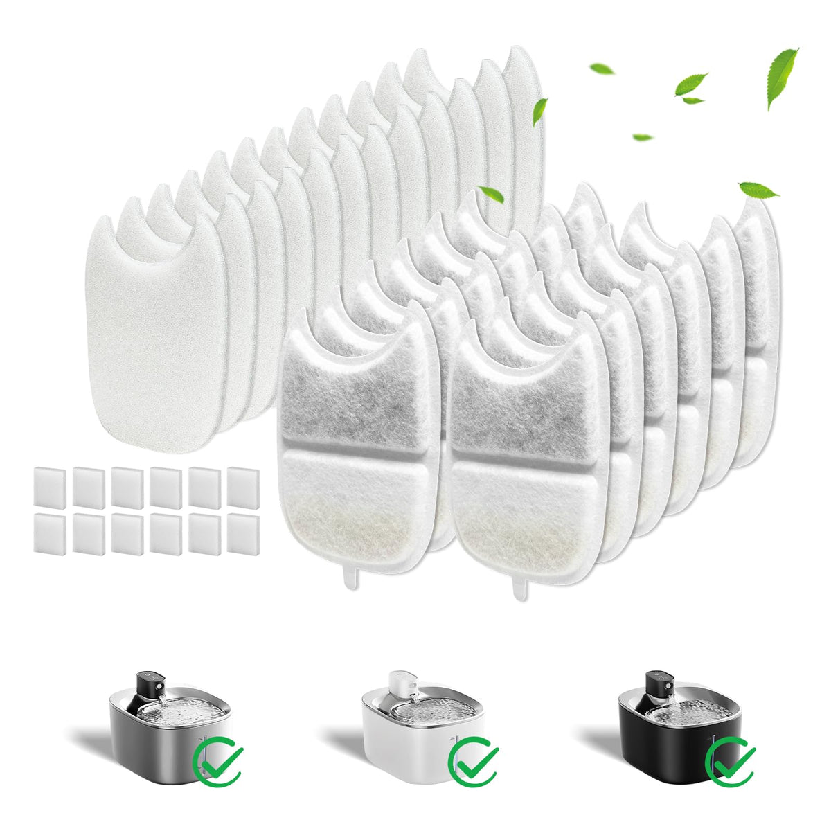 Kactoily lot-filtre-eau-chat-4l: eau plus fraîche pour votre chat.