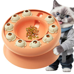 KADTC Distributeur-nourriture-chat-interieur: stimulation cérébrale et repas plus lents pour chat.