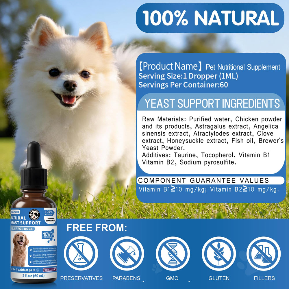 KAGZWXX Formule naturelle chien — sans produits chimiques agressifs, pour le bien-être général.