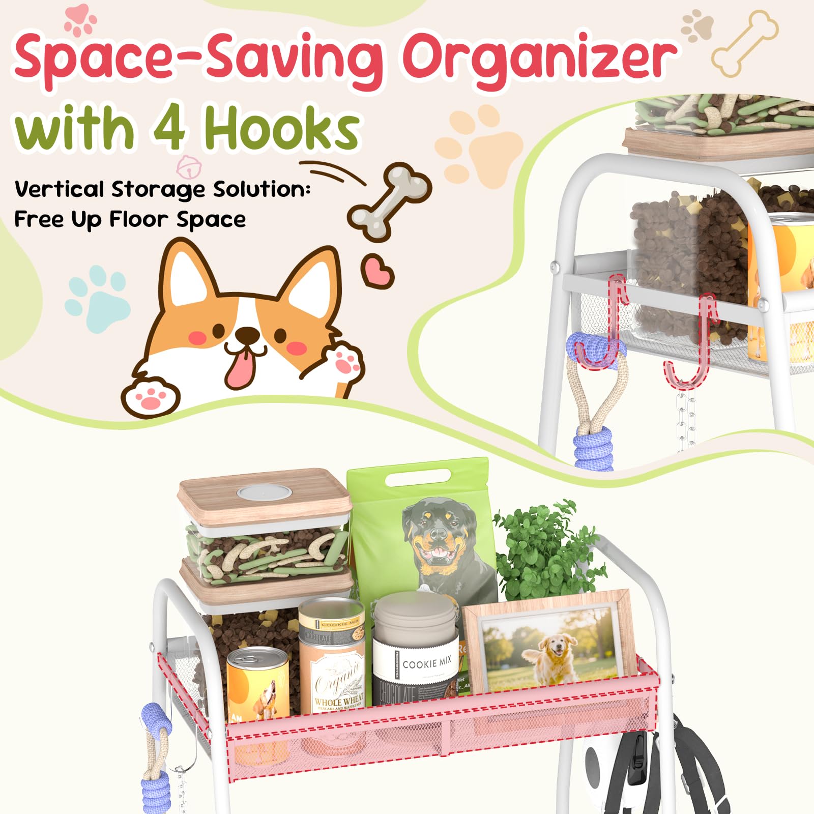 Kaiferty Grandes Espaces, rangement efficace pour jouets.