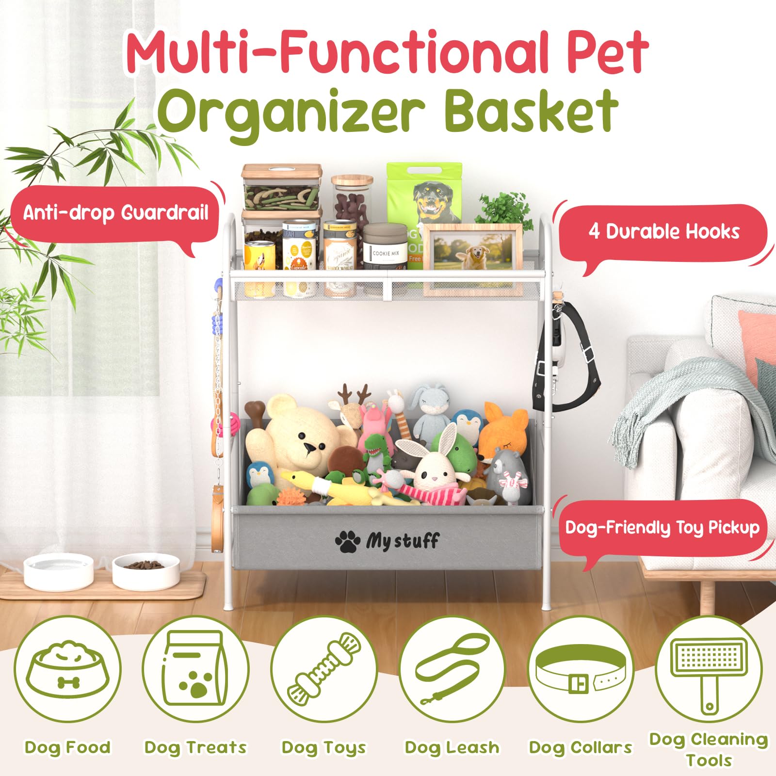 Kaiferty Multi-usage-rangement-maison: usage polyvalent pour entrée ou séjour.