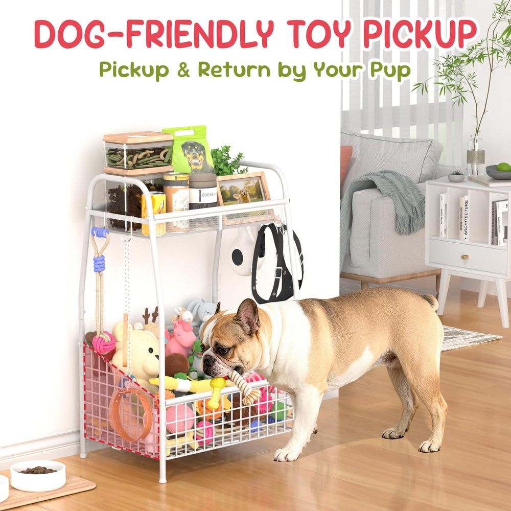 Kaiferty Rangement Tout-en-Un Chien, organise collier et friandises.