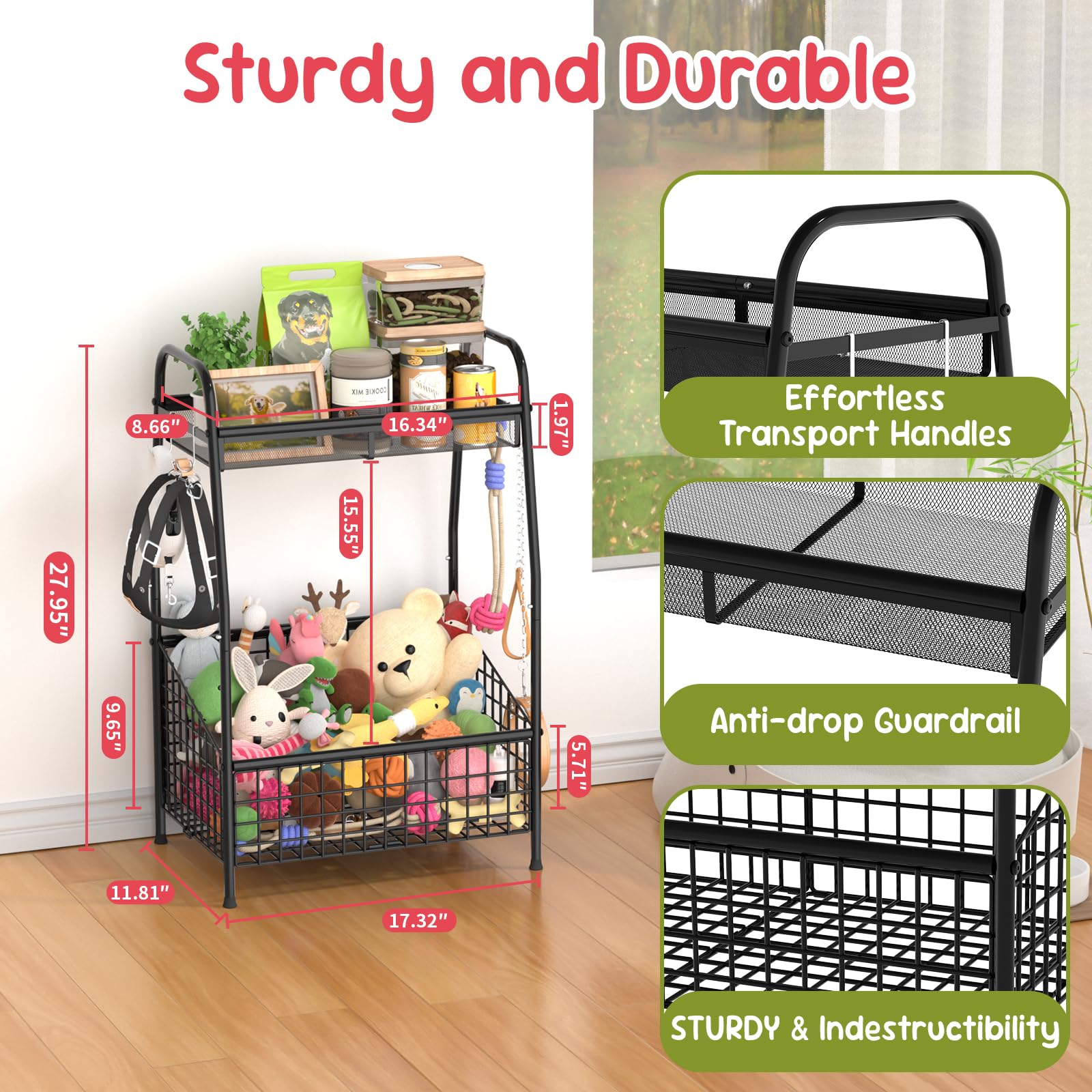 Kaiferty utilisation-multi-espaces-rangement, idéal pour salon et entrée.