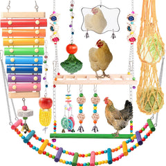 KAKUNM Xylophone pour poules: stimulation auditive et divertissement sain.