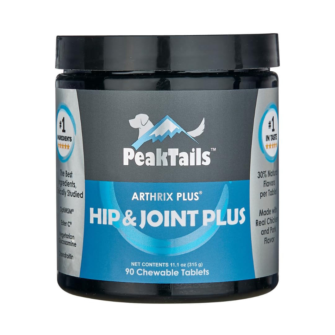 KALA HEALTH PeakTails tablettes masticables pour chiens, soutien hanches et articulations