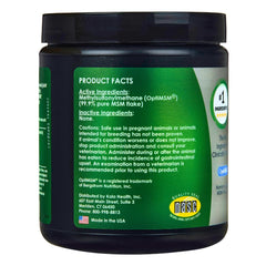 Dose facile de PeakTails MSM pour chien, préparation simple à l’usage.